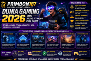 PRIMBON187: Dunia Gaming 2026 yang Paling Ditunggu Gamer